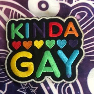 kinda gay iron on
